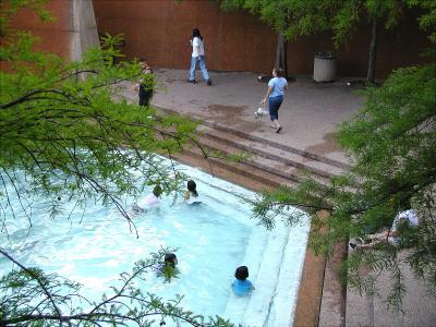 Water Gardens downtown