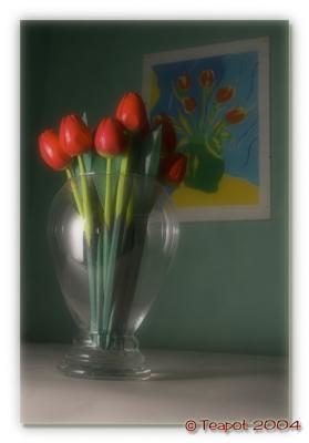 Echo of Tulips*by Teapot