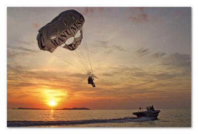 Ibiza Sunet with Parasail *