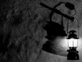 <b>Lamp on Adobe Wall (B&W) *</b><br>by WONDERSTRUCK