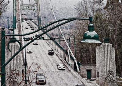 Lions Gate Bridge sketch