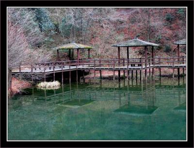 Bridge over Kurondo-ike Pond
