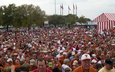 Sea of Orange and Red