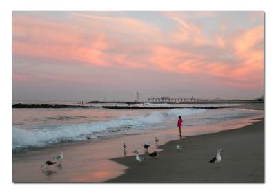 Sunset at the Jersey Shore