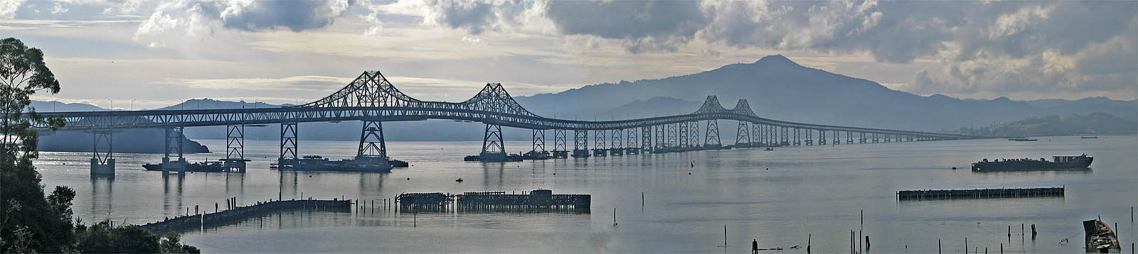 Richmond-San Rafael Bridge Pano (*)