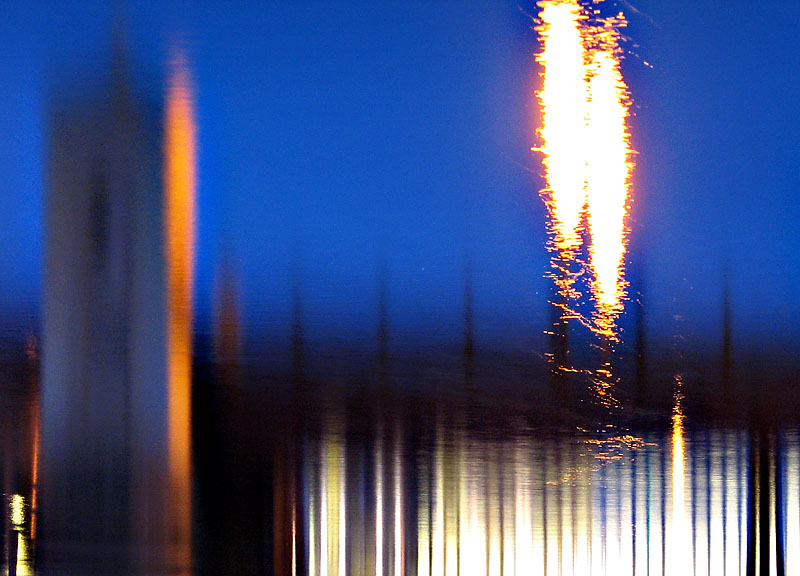 Reflection in the dusk (*)