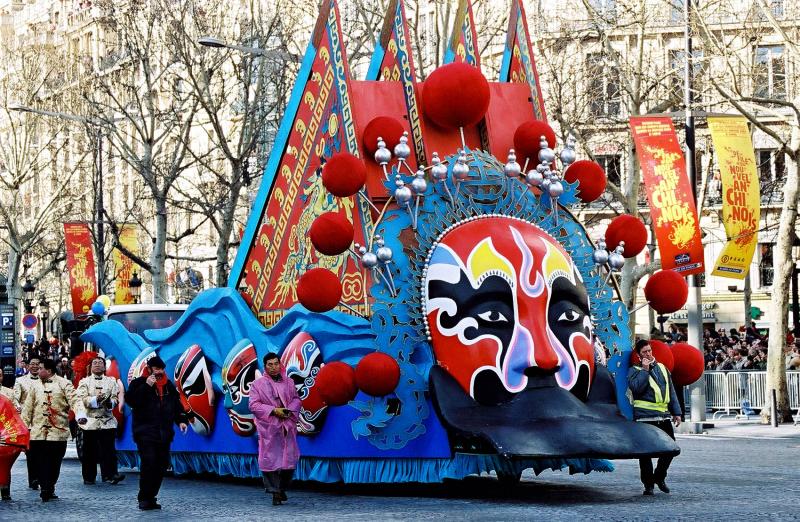 Ftes du nouvel an chinois  Paris - Chinese new year feast in Paris