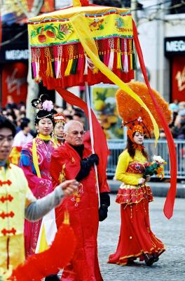 Ftes du nouvel an chinois  Paris - Chinese new year feast in Paris