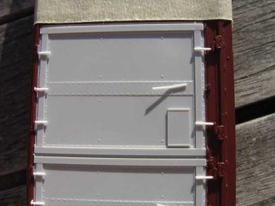 Landis Door Project. Genesis 8+6ft RBL  with Hi-Tech Landis Door Ready for Paint