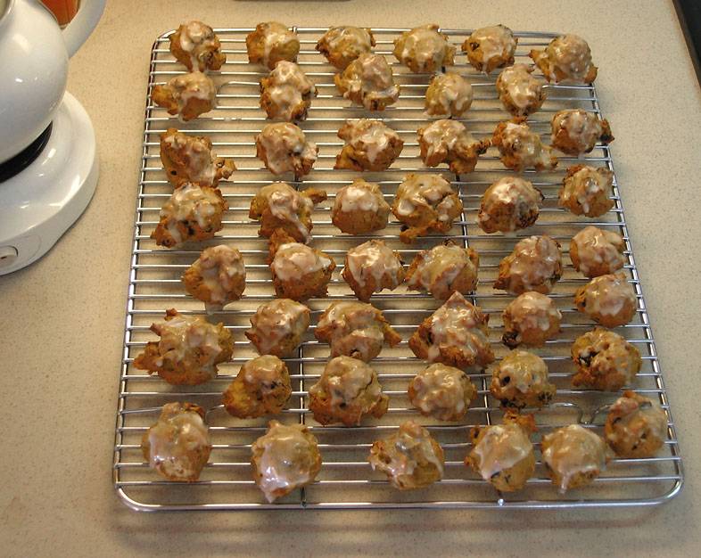 Just one of two large trays