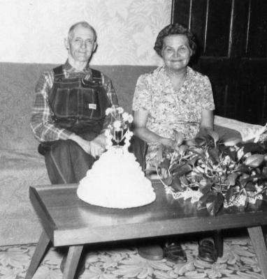Wilson, Albert & Sarah 1958 50th Anniversary.JPG