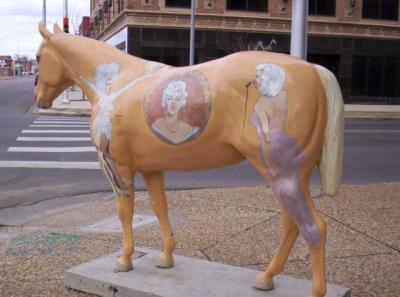 Marilyn Monroe Horse 3