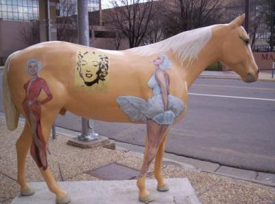 Marilyn Monroe Horse