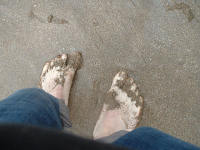 Hobbit Feet, Hot Water Beach, Coramandel Peninsula