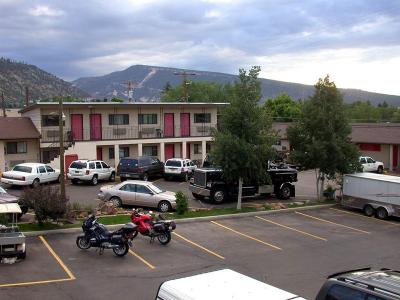 Our motel in Durango, CO