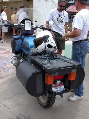These panniers could double as barbeques