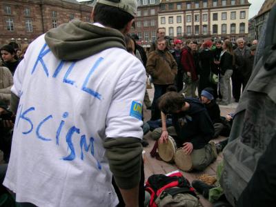 Kill fascism / Manif anti-fn  Strasbourg