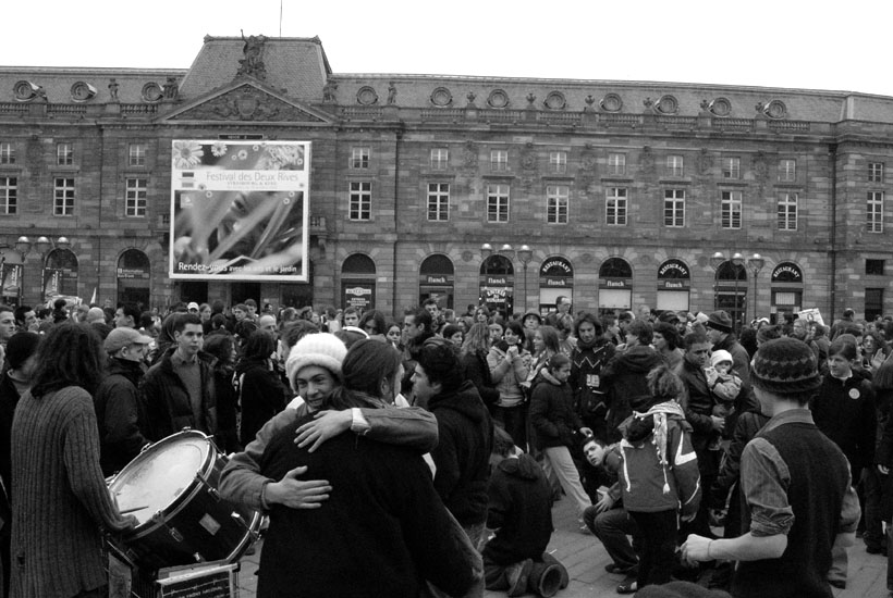 Manif anti-fn  Strasbourg