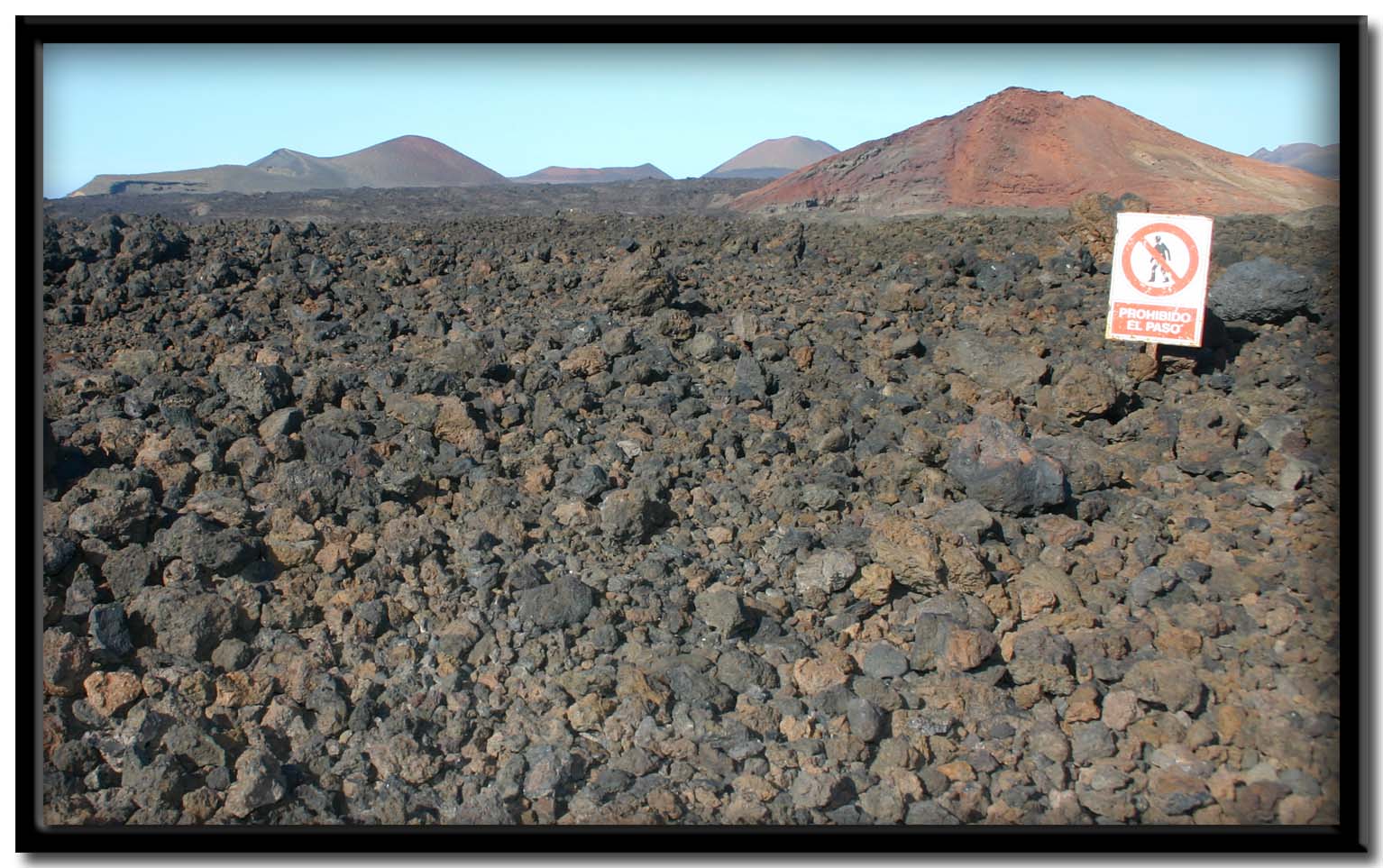 Lanzarote. Parque de Timanfaya.