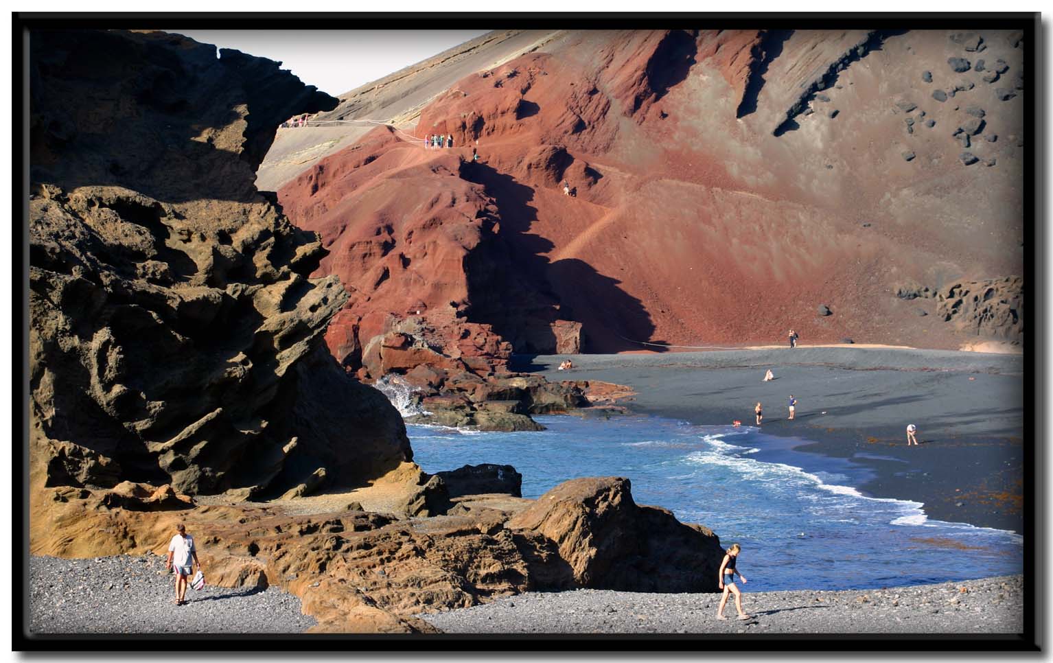 Lanzarote. El Golfo.