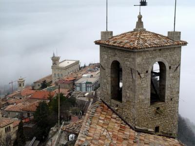 View of Centro Storico from La Rocca (1st Tower)
