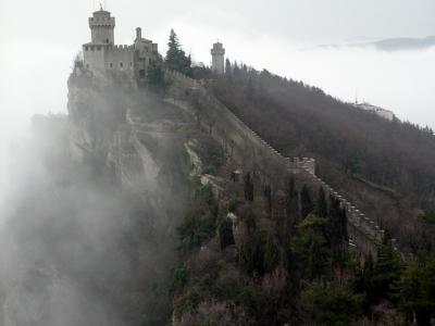 View of La Cesta (2nd Tower) from La Rocca