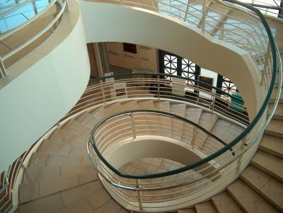 Staircase, Argyros Forum, Chapman University