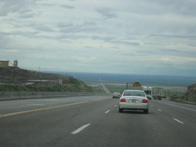 I-5 North, just coming off the Grapevine
