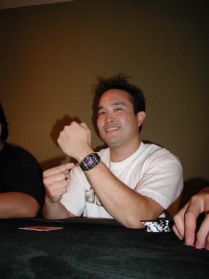 pokerin' with my Hilary watch!