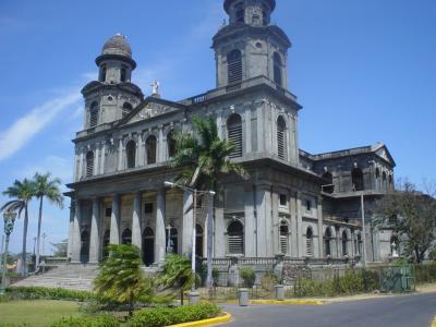 Managuas Catedral Nacional, ruined in 1972 earthquake