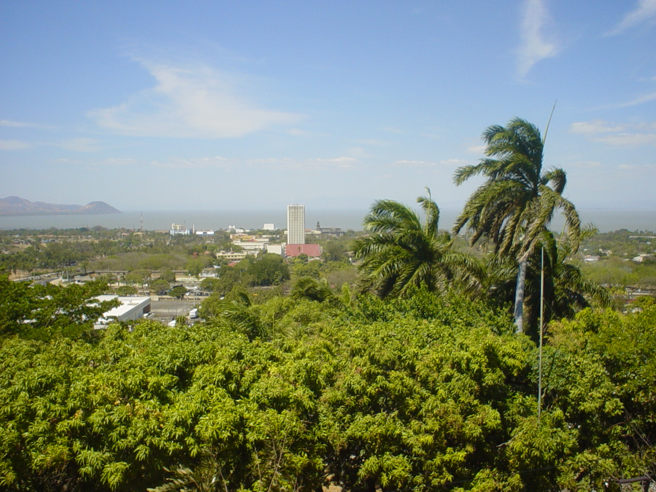 from atop Managua