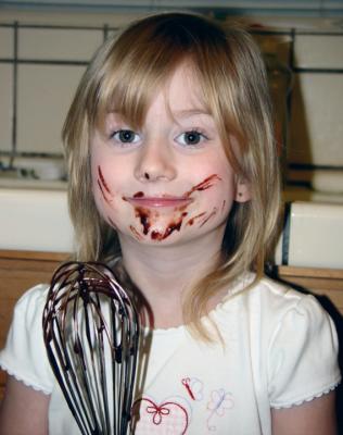 Katie and the Brownie MIx.