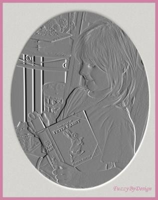 katie and peter          embossed