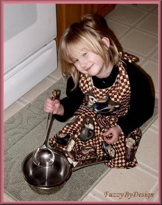 Katie Kitchen Fun  light oil