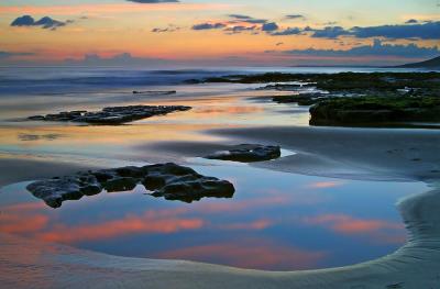 Sunset Reflections, Southerndown