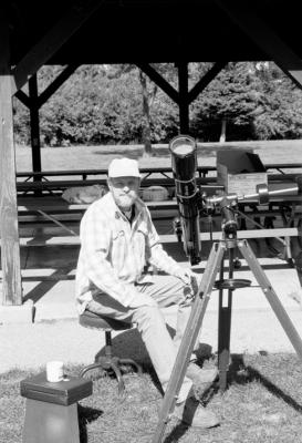 Binnie Woods Solar Observing 1993