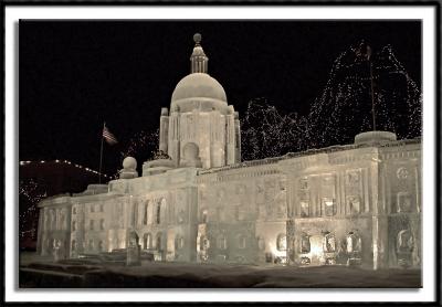 State Capitol Ice Sculpture