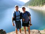 Tony C & Charlie<br>Kachess Lake</br>