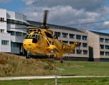 Helicopter at Ninewells