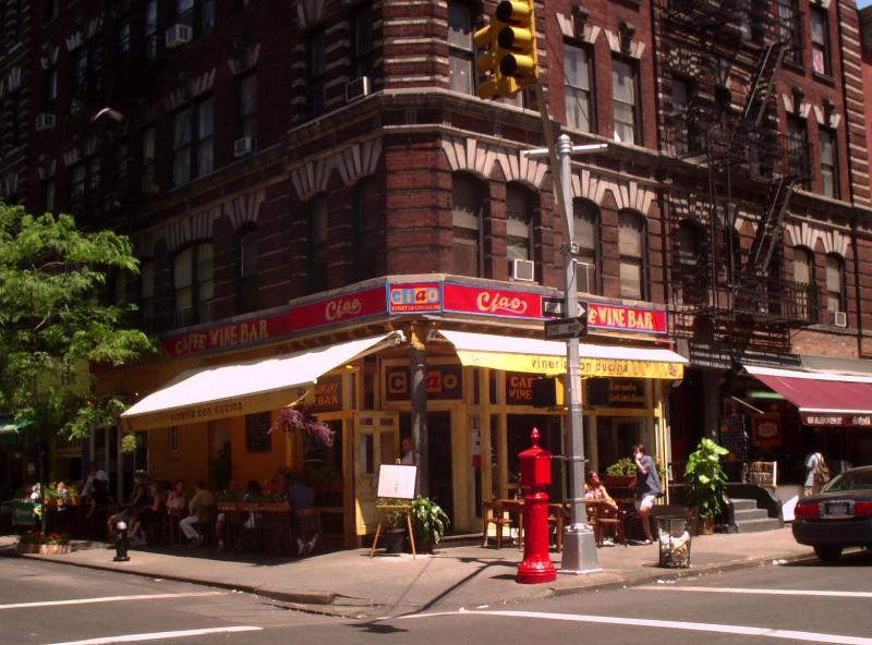 Northeast Corner at Bleecker  & MacDougal Street