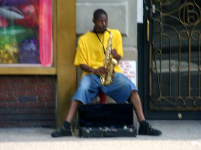 Not New Orleans, but  Greenwich Village, NYC