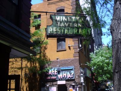 Minetta Tavern & Cafe Wha at MacDougal  & Minetta Lane