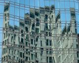 Astor Place Glass Tower Reflections