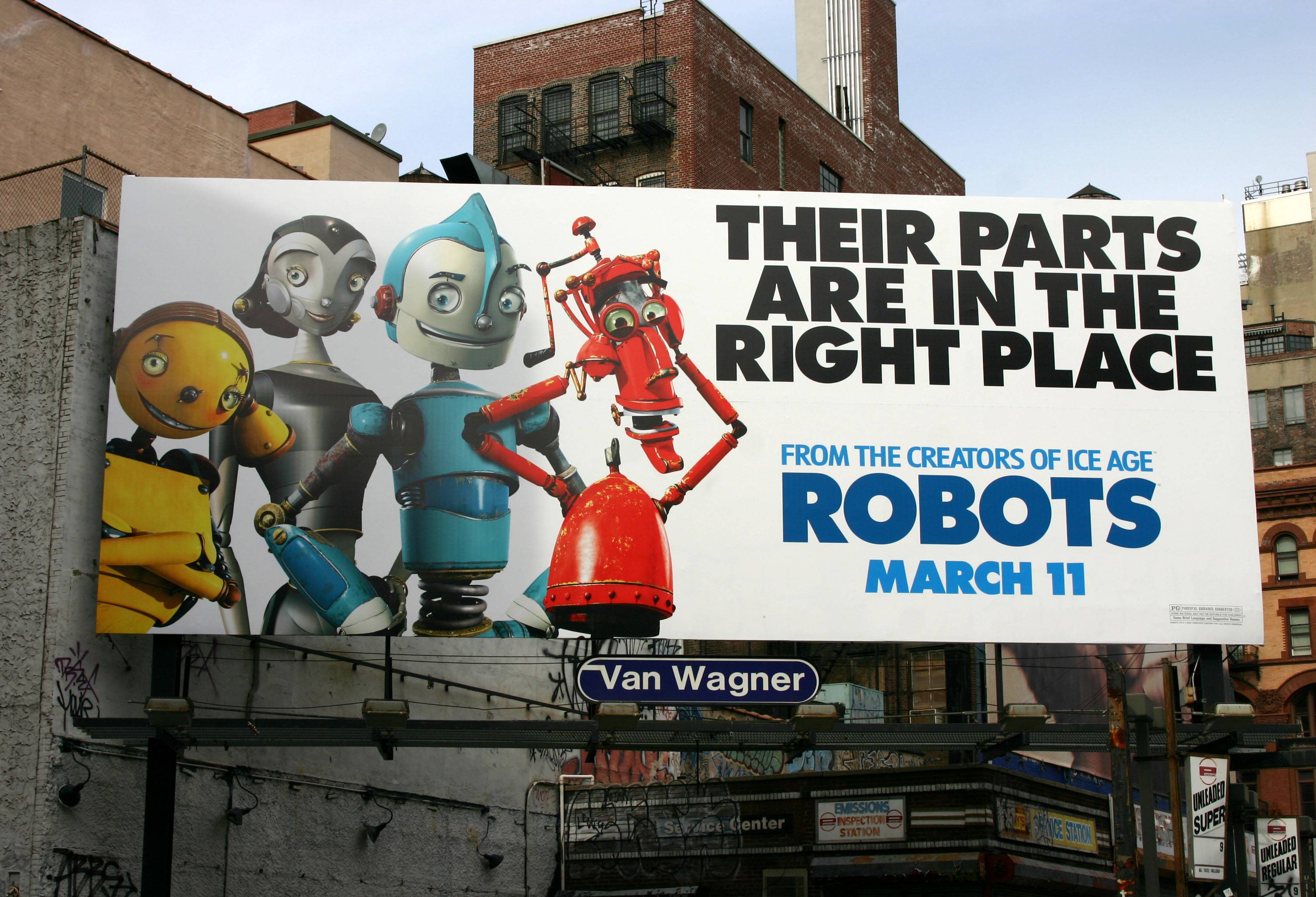 Robots on Lafayette Street