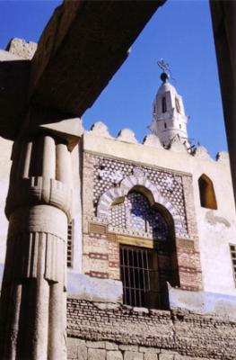 Mosque above Temple