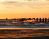 Windy Dawn at the Surf Pier