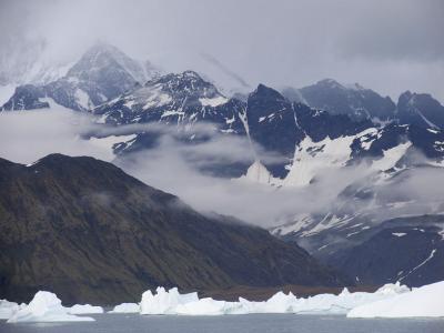 To save his men, an exhausted Ernest Shackleton crossed these mountains in 36 hours, -