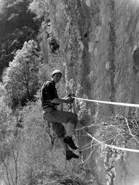 1962 Artif sans baudrier - Sesto avec Jean-Pierre, militaire en permission