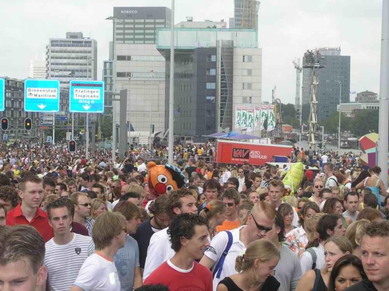 Dance Parade in Rotterdam 2004