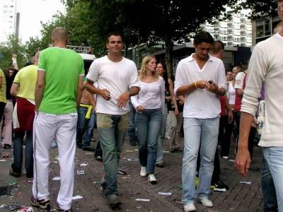 Dance Parade in Rotterdam 2004 at Schouwburgplein